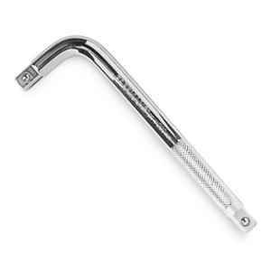 Freemans 1/2 inch 200mm Chrome Vanadium Steel Silver Mirror Finish L-Type Handle, DLH12-200