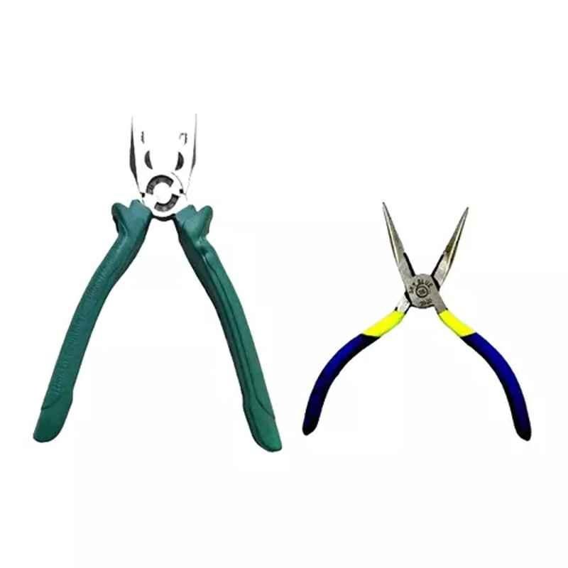 Sky Blue 2 Pcs 7.8 inch Groove Plier Combo, SBE_PLIER_COMBO_MOD_01442