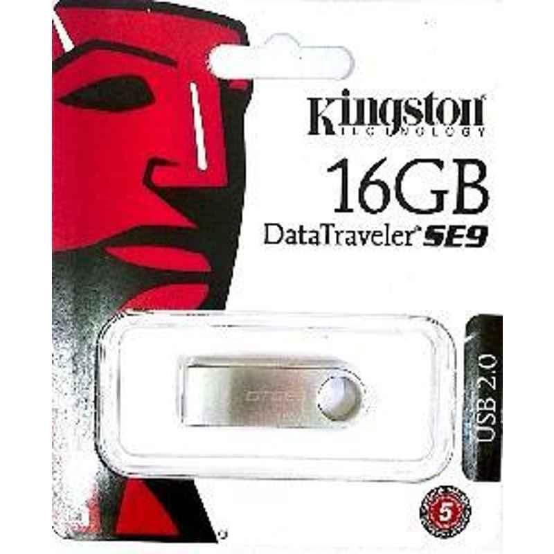 Kingston 16GB Se9 Usb 2.0 5 Year Pen Drive