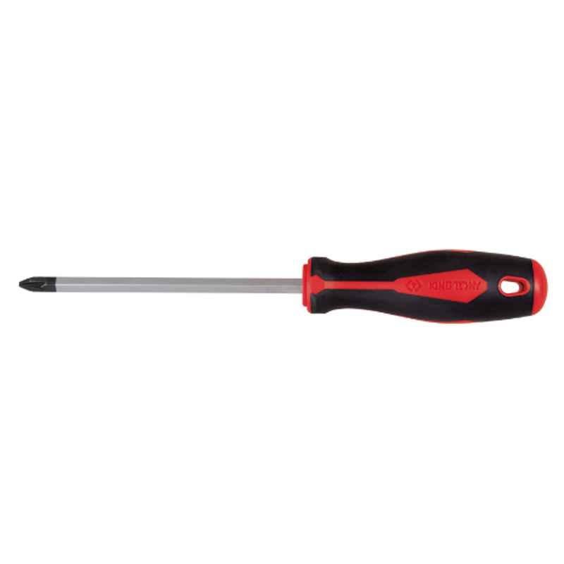 King Tony PZ1 80mm Pozidriv Head Screwdriver, Diameter: 5 mm, 14A80132