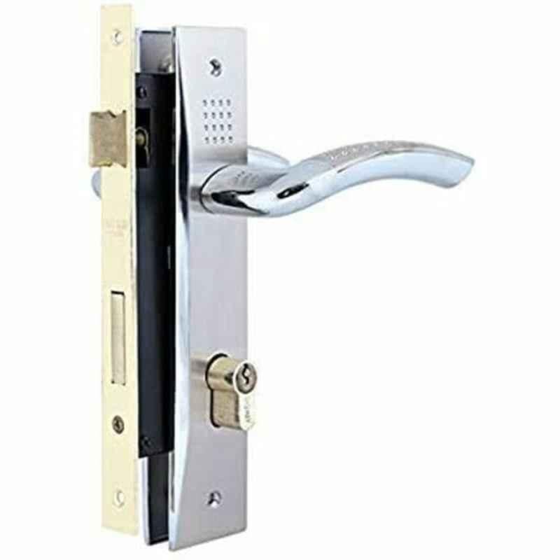 45mm Silver Complete Door Lock Set