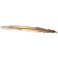 RAB 320mm Zinc Rose Gold Wardrobe Pull Handle, L16 A (Pack of 4)