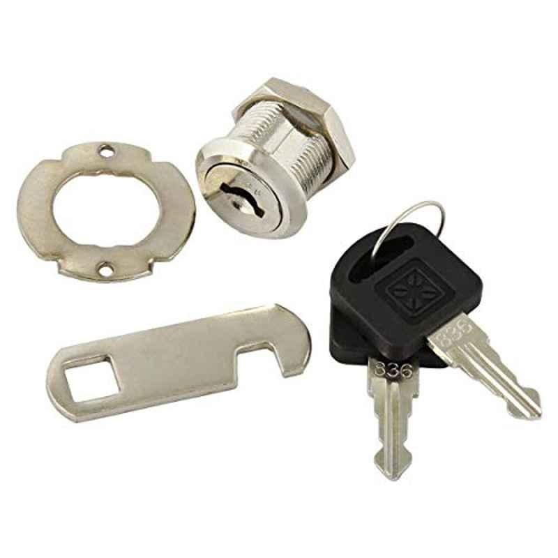 Armstrong 30mm Alloy Steel Polished Chrome Plated Silver Cupboard Lock