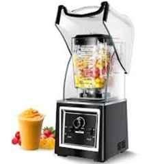 Khushi Udyog 1800W 2 Litre Plastic Black Soundproof Bar Blender for Smoothies, Shakes, Sauces & Beverage Preparation