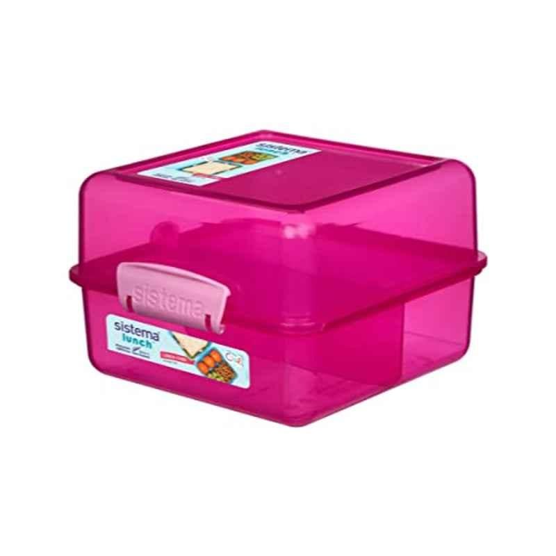 Sistema 1.4L Cube Colored Lunch Box, 31735