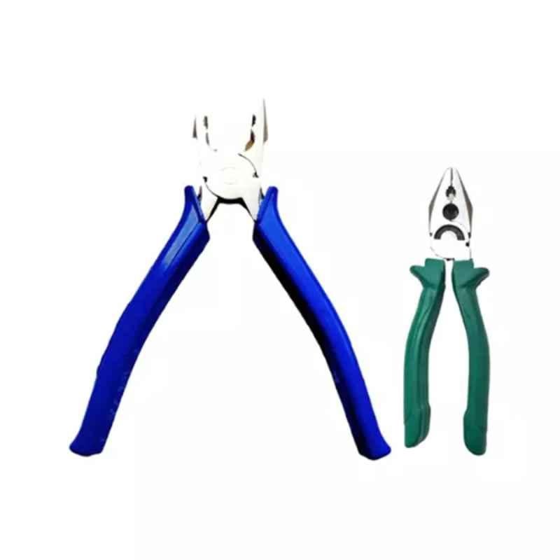 Sky Blue 2 Pcs 7.8 inch Lineman Plier Combo, SBE_PLIER_COMBOS_COMBO_070