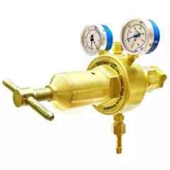 Seema 14Bar Single Stage Double Gauge High Flow Oxygen Gas Pressure Regulator, S.S.DG.HOX-1
