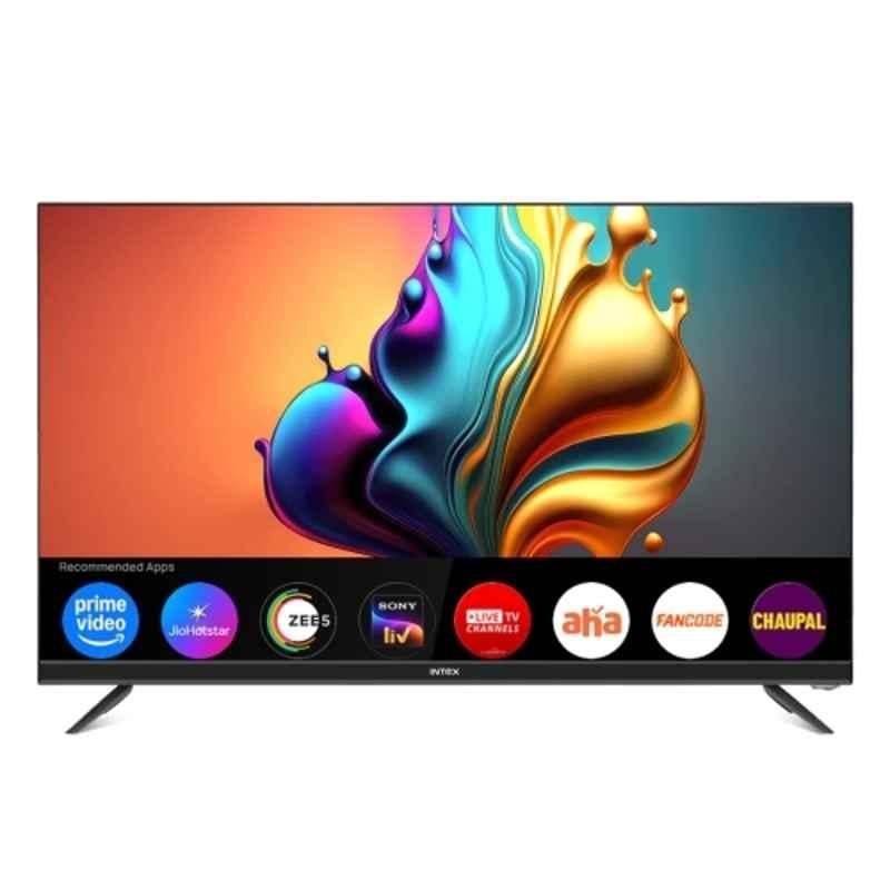 Intex 32 inch Black Frameless HD Smart LED TV, LED-SHF32111 (MOQ-5)