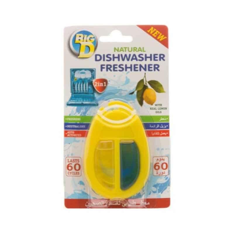 Big D Multicolour Lemon Zest Dishwasher Freshener, 2100672233545