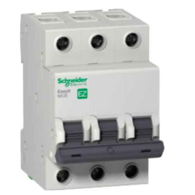 Schneider Easy9 25A 3 Pole Grey Curve C Miniature Circuit Breaker, EZ9F51325