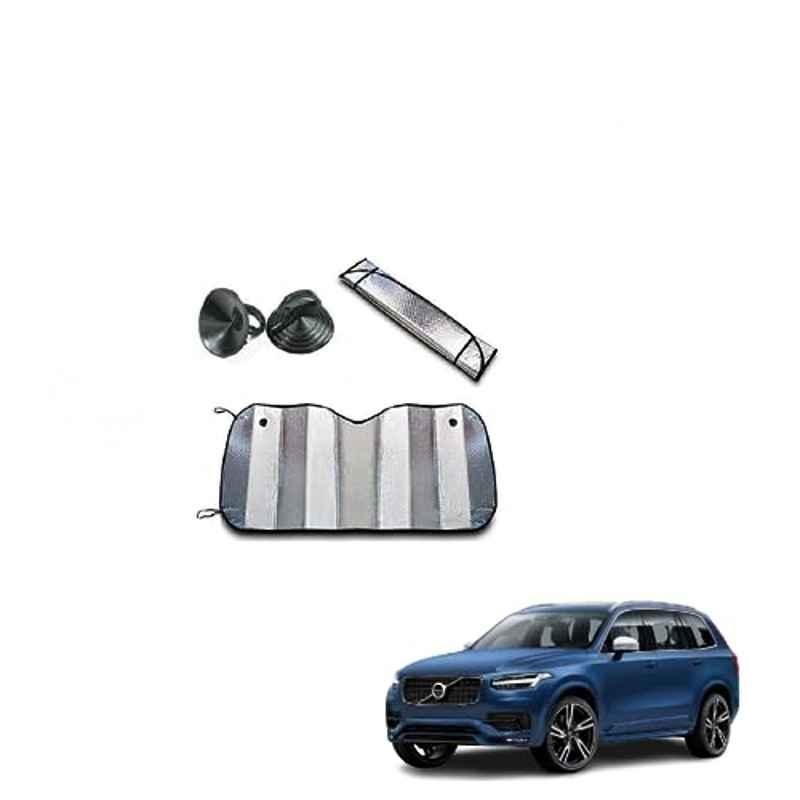 Kozdiko Aluminium Foil UV Protection Silver Windshield Sun Shade for Volvo XC90