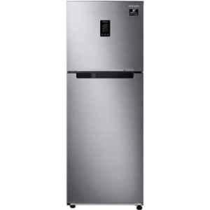 Samsung 288 Litre Elegant Inox Frost Free Double Door 2 Star Convertible Refrigerator, RT34A4622S8/HL