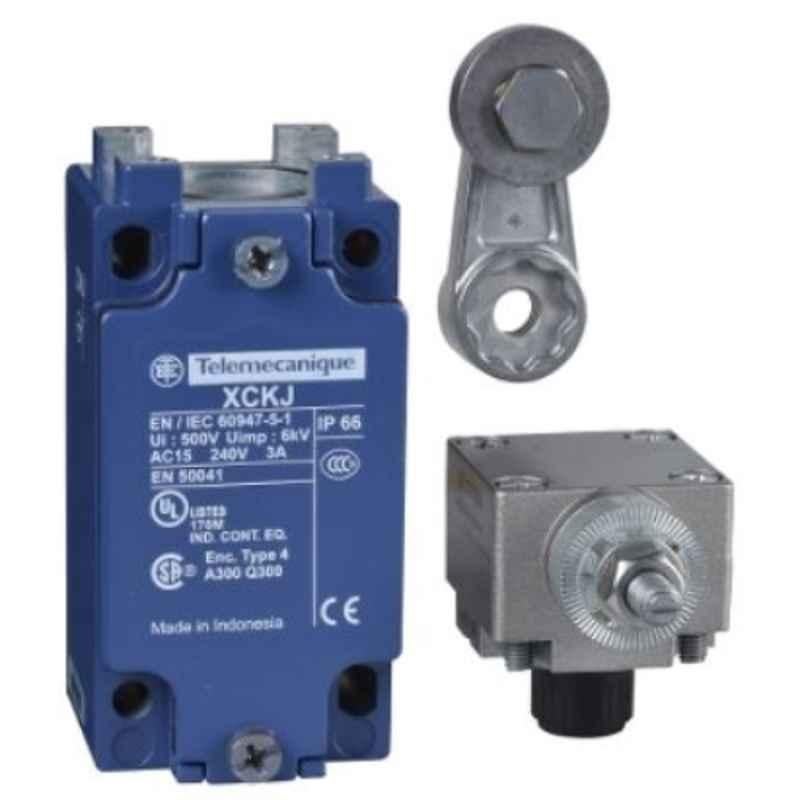 Schneider 1NC+1NO XCKJ Pg13 Steel Roller Limit Switch, XCKJ10513