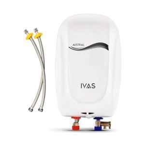 IVAS Austral 3 Litre 3000W Plastic White Instant Water Heater with 2 Year Warranty, IM10109442