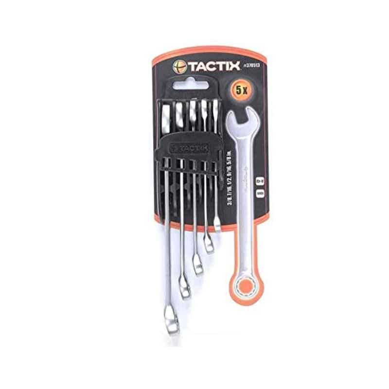 Tactix 5Pcs Combination Wrench Set