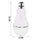 Fury 9W Rechargeable Emergency Inverter Bulb (Pack of 10)