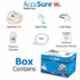 AccuSure ML Nebulizer Compressor Nebulizer Machine with Mouth Piece, Child & Adult Mask