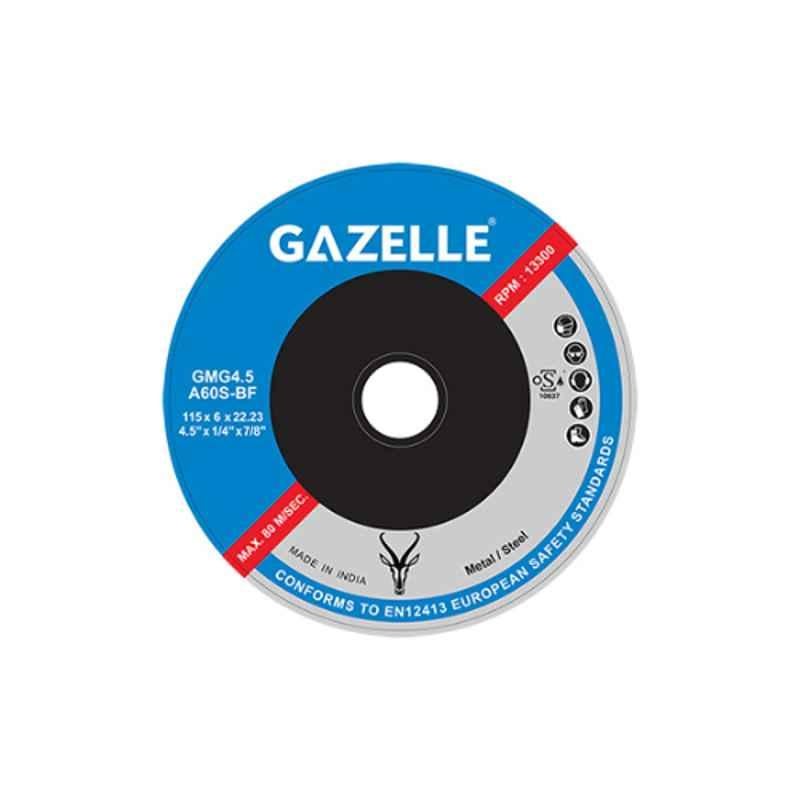 Gazelle 4.5 inch Metal Grinding Disc, GMG4.5-RAP
