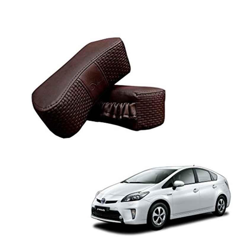 Kozdiko 2 Pcs Memory Foam Cola Neck Rest Cushion Pillow Set for Toyota Prius