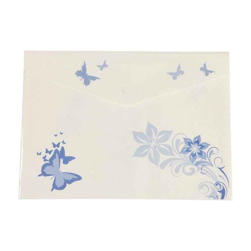 Saya SY409 Clear Butterfly Document Bag, Weight: 30 g (Pack of 100)
