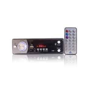 PRP Collections ST015 Fixed Panel Single Din MMC Car Stereo with MP3, Bluetooth, USB, FM, AUX & SD Functions