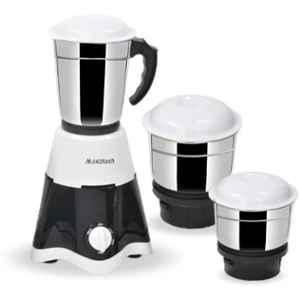 Maxotech Zack 700W ABS Black & White Copper Motor Mixer Grinder with 3 Jars