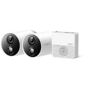 Tp-Link Tapo C400S2 2 MP Outdoor Smart WiFi Camera, Water/Dust Proof, Works with Alexa & Google Home, 180-D Battery, 2 Way Audio & Night Vision