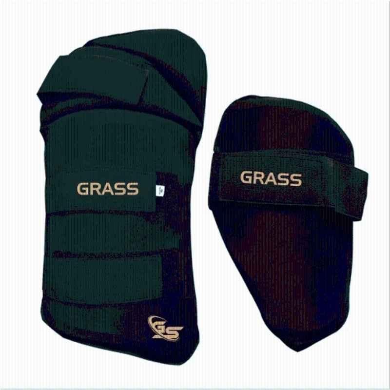 Brave GS Black Left Hand Men Cricket Thigh Guard Pad