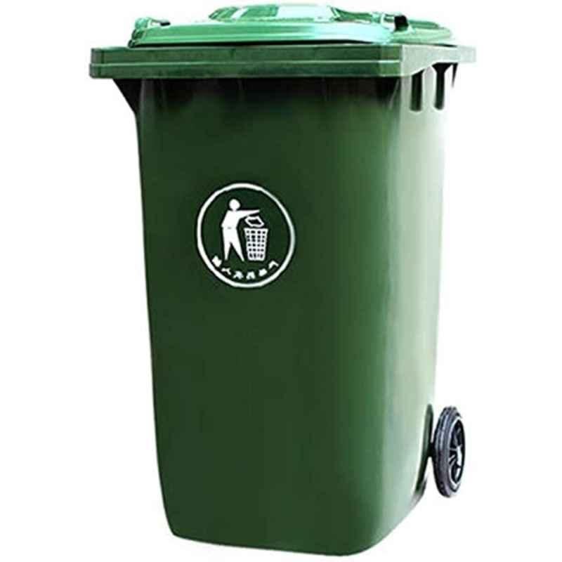 Buy FHT 120L Large Plastic Waste Outdoor Garbage Storage Bin Online At ...