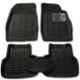 Love4ride 4 Pcs 3D Black Car Floor Mat Set for Tata Indica Vista