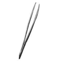Glassco 100mm Stainless Steel Curved Fine Point Forceps, 532.303.01 (Pack of 10)