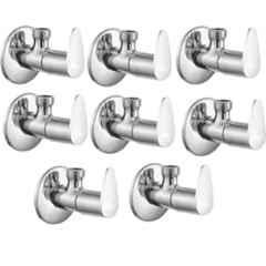 Senkiddpro Fusion Stainless Steel Chrome Finish Wall Mounted Angle Cock (Pack of 8)