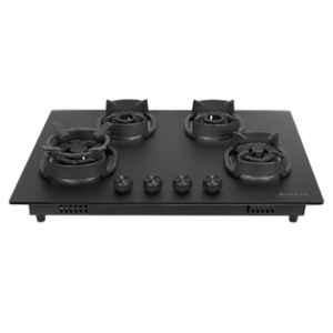 Faber Della HD724 4 Burners Auto Ignition Toughned Glass Built in Hob, 106.0711.363