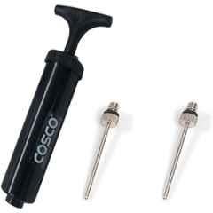Cosco Black Football with 2 Needles Ball Pump