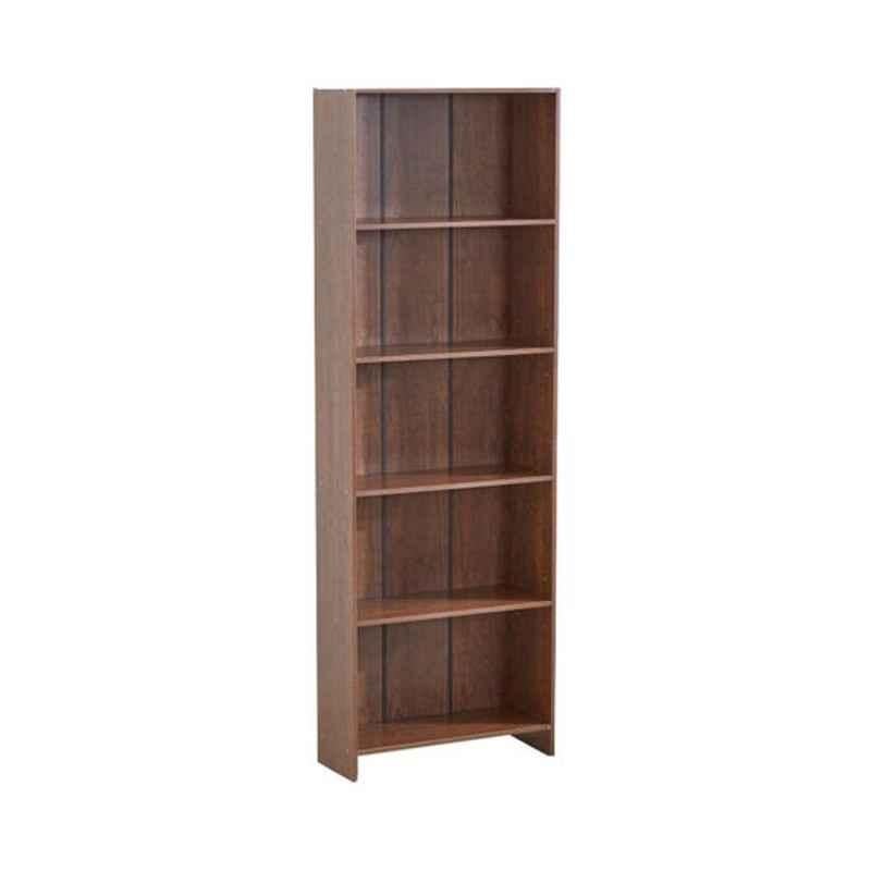 Homebox Agata 88x89x101cm Wood Brown 5 Shelf Bookcase, CG13LA88-LWA