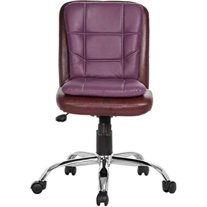 KDF Mart Upholstery Fabric Multicolour Medium Back Adjustable Executive Swivel Chair with Back Support, MIS164
