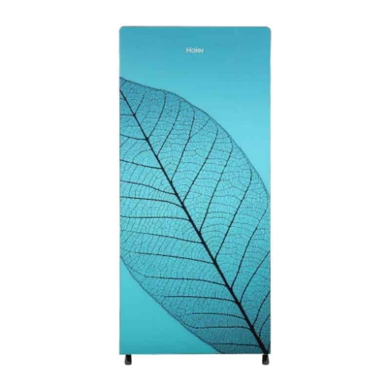 Haier 195L 4 Star Blue Direct Cool Single Door Refrigerator with Stabilizer Free Operation, HRD-1954CHG-E