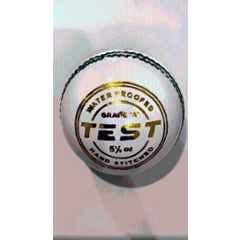 Cricket Kingdom White Test Leather Cricket Ball