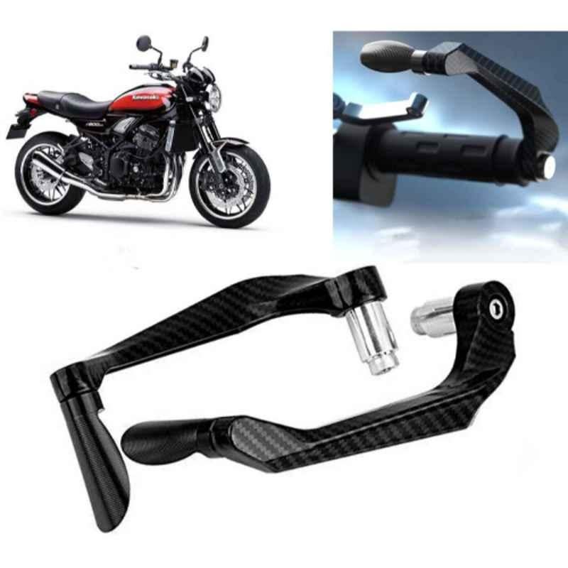 Auto Pearl 2 Pcs Aluminium Carbon Black Brake Clutch Lever Set for Kawasaki Z900