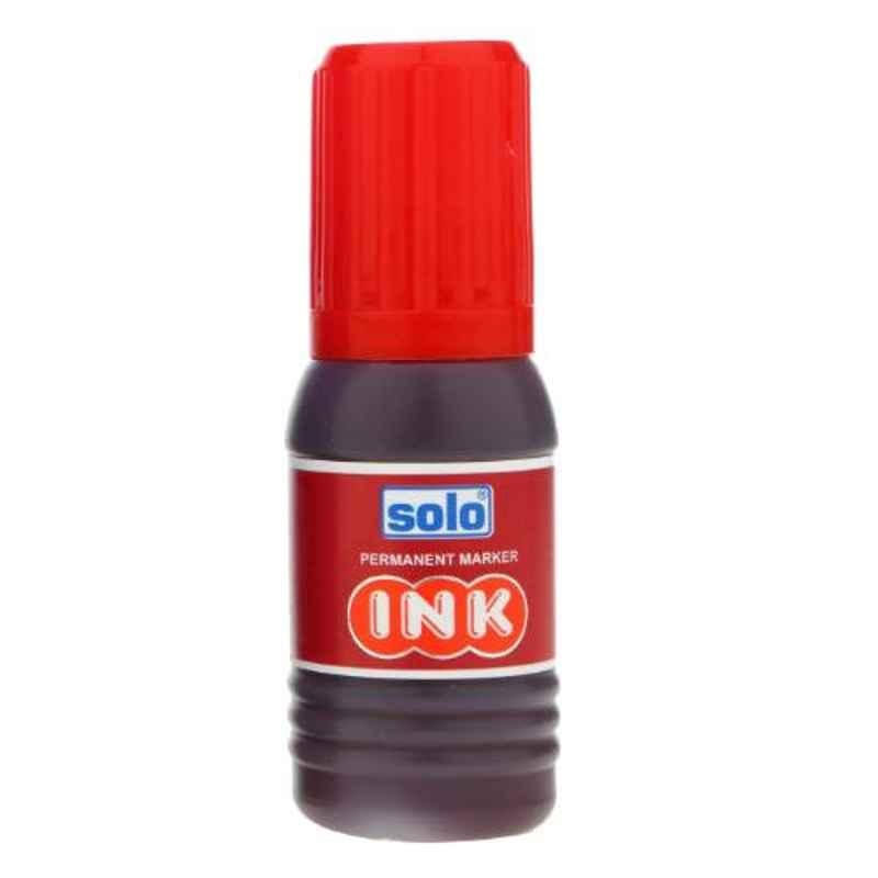 Solo Red Permanent Marker Ink Refill, IB001 (Pack of 20)