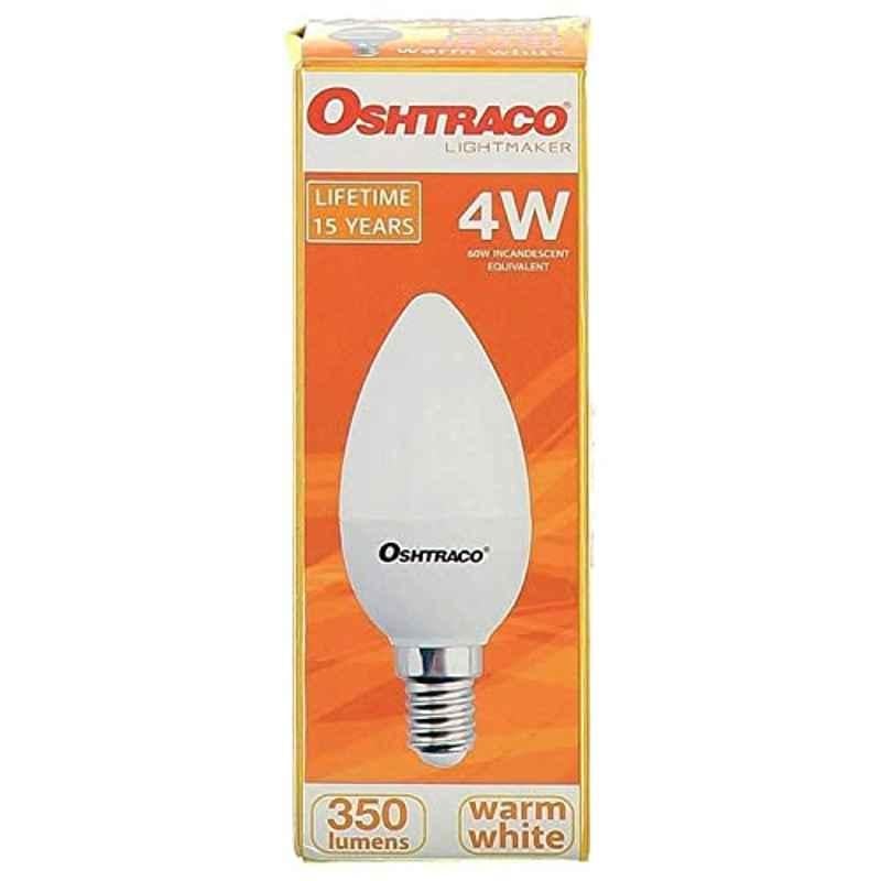 Oshtraco 4W 350lm Warm White E14 Candle Bulb