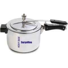 Suryaviva SVPC05 5 Litre Stainless Steel & Aluminum Pressure Cooker