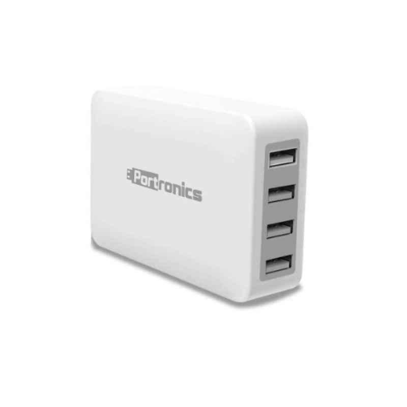 Portronics U Box 4 Ports 4.2A USB Charging Hub, POR 760