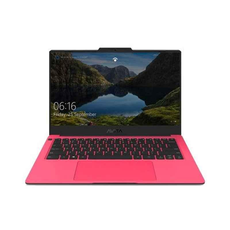 AVITA LIBER AMD Ryzen 5-3500U/8GB DDR4/512GB HDD & 14 inch Display Charming Red Laptop with 2 Years Warranty, NS14A8INV561-CRA