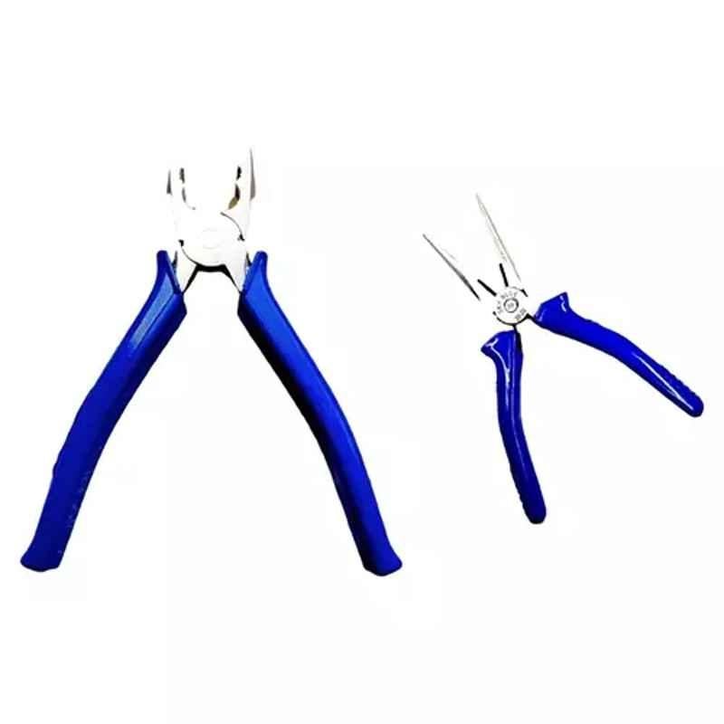 Sky Blue 2 Pcs 7.8 inch Lineman Plier Combo, SBE_PLIER_COMBOS_COMBO_291