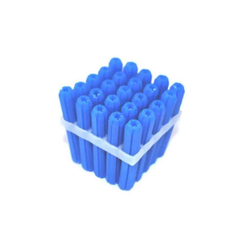 1 inch Plastic Blue Wall Plug (Pack of 25)
