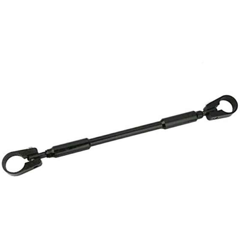 AOW Handlebar Cross Bar Steering Wheel Strength Lever Bar (Black) for Hero Passion Pro