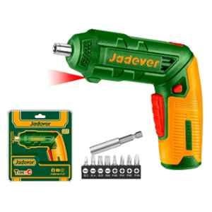 Jadever 4V 4Nm Cordless Screwdriver with 8 Pcs 25mm Cr-V Bits, JDCV4415