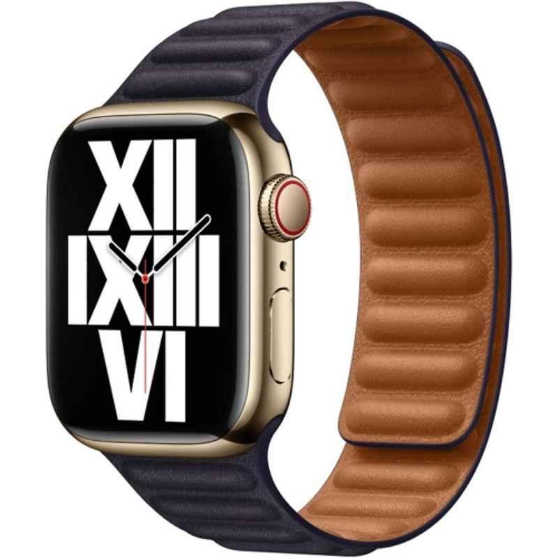 Apple MP833ZE/A 41mm Leather Link S/M Ink Band
