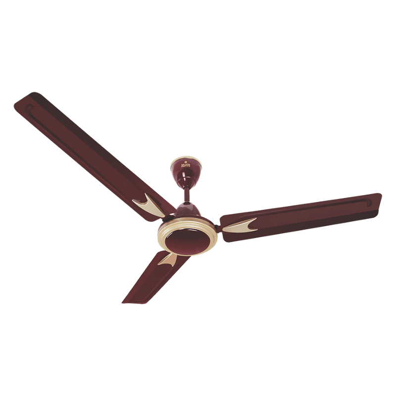 Polycab Zoomer DLX 75W 400rpm Brown Ceiling Fan, Sweep: 1200 mm
